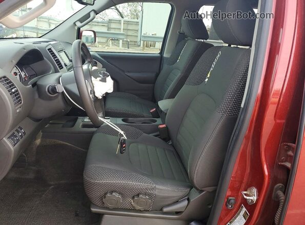 1N6AD0EV0GN772750 2016 NISSAN FRONTIER Red Vista interior delantera