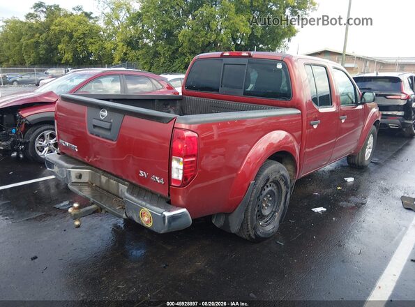 1N6AD0EV0JN741764 2018 NISSAN FRONTIER Красный Задняя правая четверть