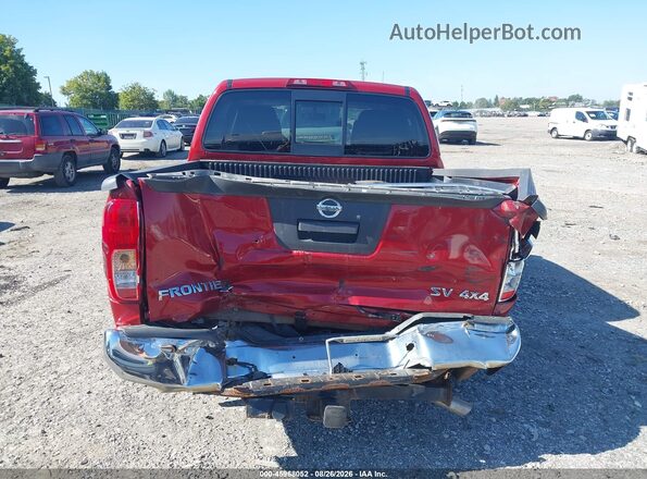 1N6AD0EV0JN742977 2018 NISSAN FRONTIER Red წინა ხედი