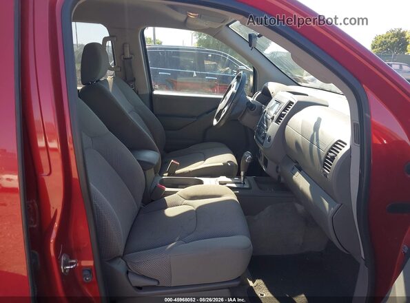 1N6AD0EV0JN742977 2018 NISSAN FRONTIER Red წინა სალონის ხედი
