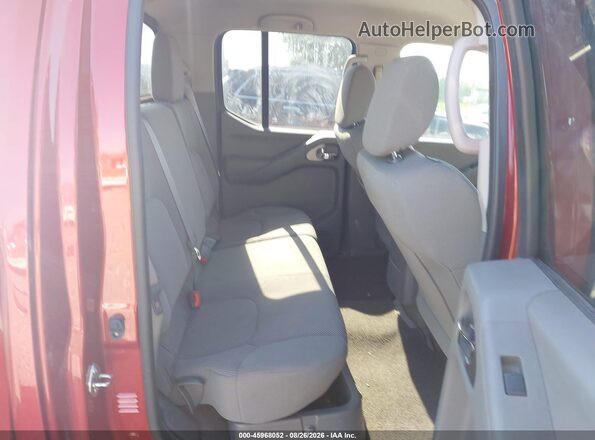 1N6AD0EV0JN742977 2018 NISSAN FRONTIER Red VIN კოდის სტიკერის ხედი