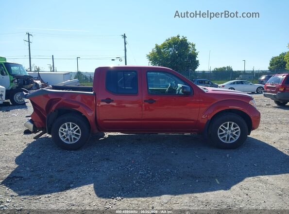 1N6AD0EV0JN742977 2018 NISSAN FRONTIER Red უკანა სალონის ხედი