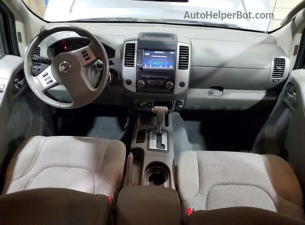 1N6AD0EV0KN786107 2019 NISSAN FRONTIER Gray Widok deski rozdzielczej