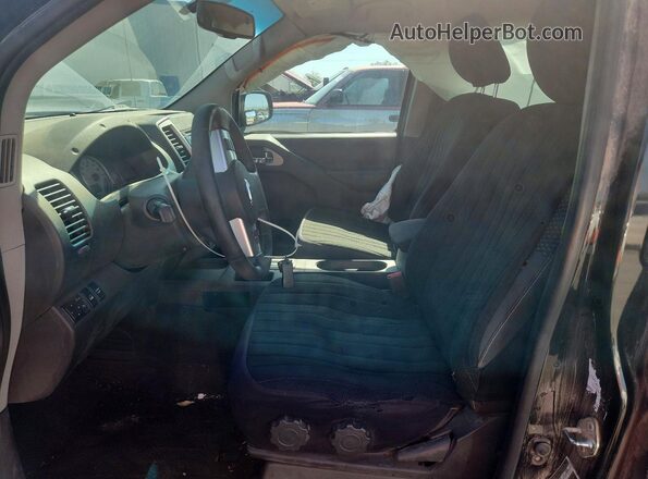 1N6AD0EV1JN709910 2018 NISSAN FRONTIER Черный Вид салона спереди