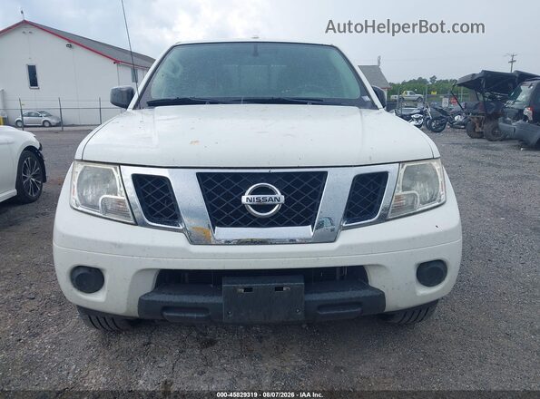1N6AD0EV2HN754980 2017 NISSAN FRONTIER White Вид щитка приладів