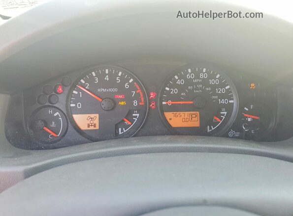 1N6AD0EV2JN746450 2018 NISSAN FRONTIER White Вид щитка приладів