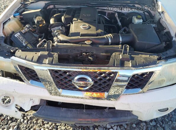 1N6AD0EV4KN763946 2019 NISSAN FRONTIER Белый Вид задней части салона
