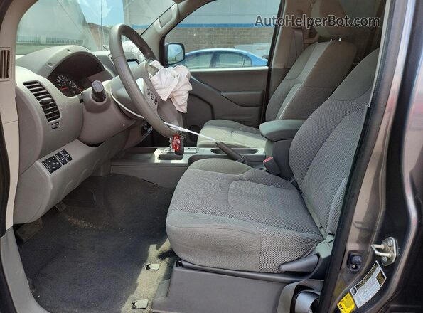 1N6AD0EV5KN878782 2019 NISSAN FRONTIER Gray წინა სალონის ხედი