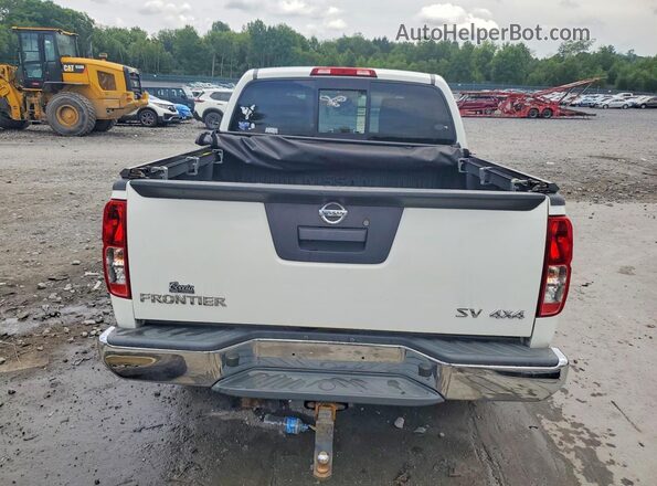 1N6AD0EV6KN720161 2019 NISSAN FRONTIER White უკანა ხედი