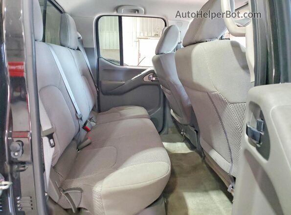 1N6AD0EV7HN748513 2017 NISSAN FRONTIER Black Vista de los asientos traseros