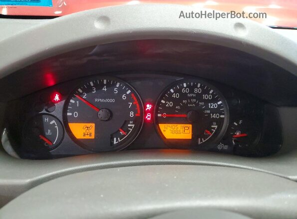 1N6AD0EV8GN793913 2016 NISSAN FRONTIER Maroon Instrument cluster view