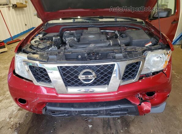 1N6AD0EV8GN793913 2016 NISSAN FRONTIER Maroon Rear interior view