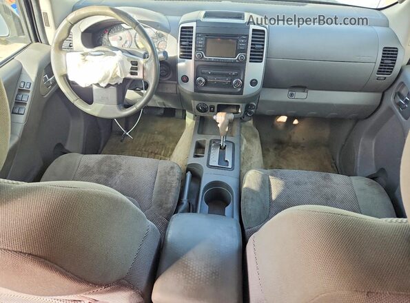 1N6AD0EV8HN738783 2017 NISSAN FRONTIER White Вид панелі приладів