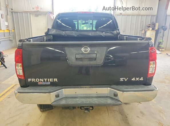1N6AD0EV8JN703294 2018 NISSAN FRONTIER Black Widok z tyłu