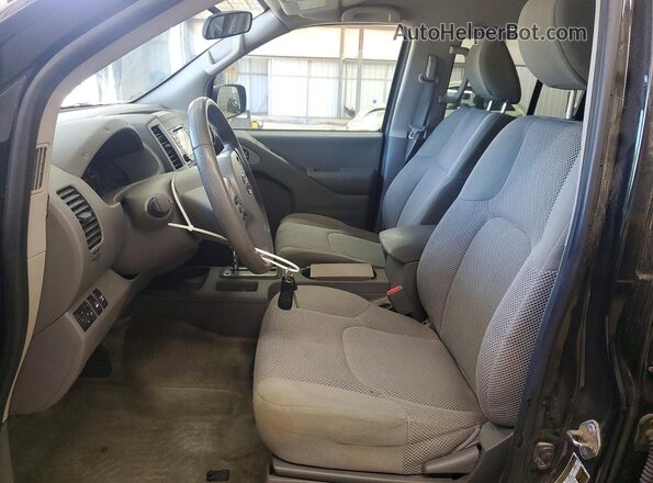 1N6AD0EV8JN703294 2018 NISSAN FRONTIER Black Widok wnętrza z przodu