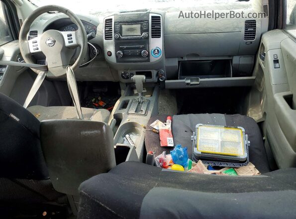 1N6AD0EV9GN775548 2016 NISSAN FRONTIER Серебряный Вид панели приборов