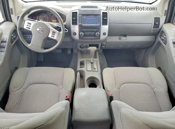 1N6AD0EV9KN874525 2019 NISSAN FRONTIER Белый Вид панели приборов