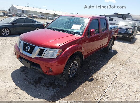 1N6AD0EVXHN745928 2017 NISSAN FRONTIER Burgundy Передня ліва чверть