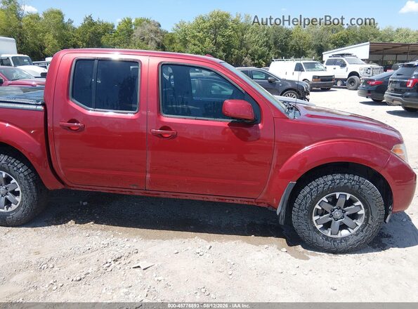 1N6AD0EVXHN745928 2017 NISSAN FRONTIER Burgundy Вид задньої частини салону