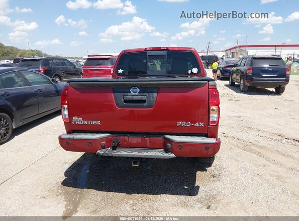 1N6AD0EVXHN745928 2017 NISSAN FRONTIER Burgundy 