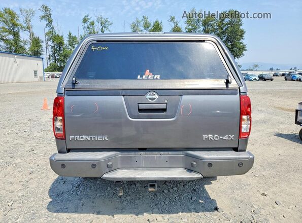 1N6AD0EVXJN729394 2018 NISSAN FRONTIER Gray Widok z tyłu
