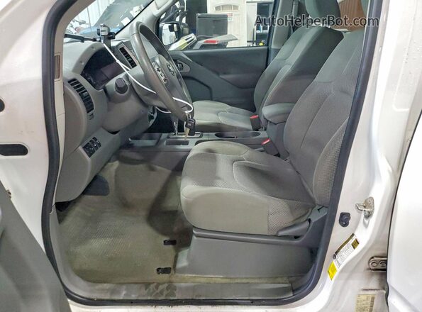 1N6AD0EVXJN735809 2018 NISSAN FRONTIER White Widok wnętrza z przodu