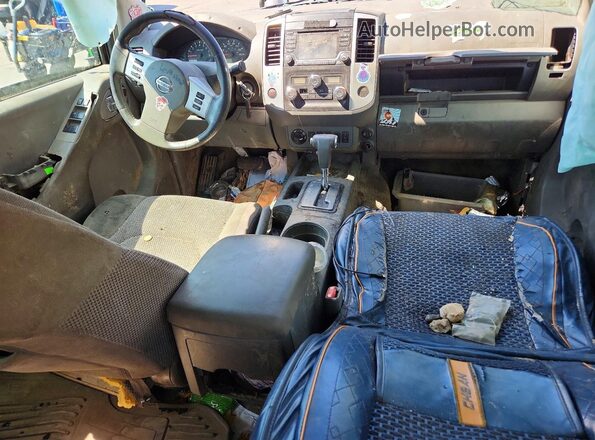1N6AD0EVXJN747054 2018 NISSAN FRONTIER White Widok deski rozdzielczej