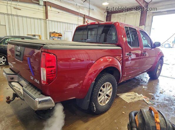 1N6AD0EVXKN762705 2019 NISSAN FRONTIER Burgundy Հետևի աջ