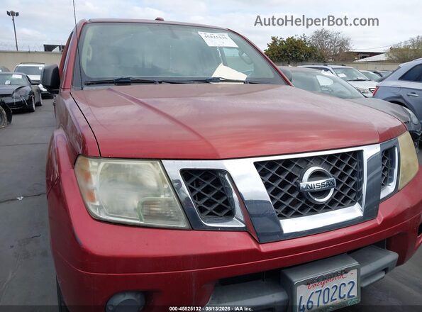 1N6AD0FR9GN744477 2016 NISSAN FRONTIER Red Вид щитка приладів