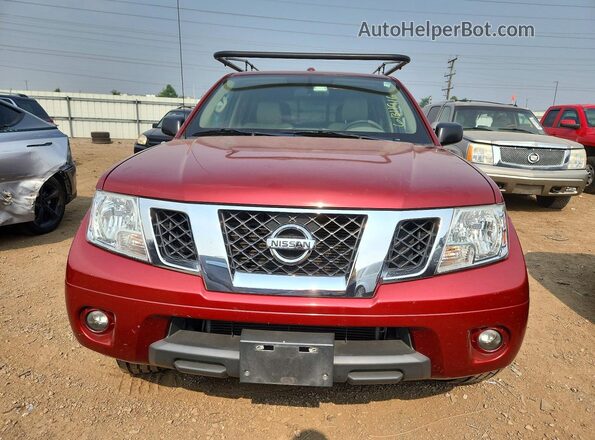 1N6AD0FV5GN772709 2016 NISSAN FRONTIER Red Front view