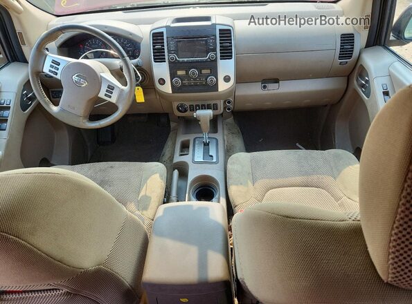 1N6AD0FV5GN772709 2016 NISSAN FRONTIER Red Dashboard view