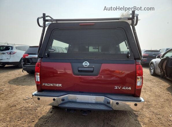 1N6AD0FV5GN772709 2016 NISSAN FRONTIER Red Rear view
