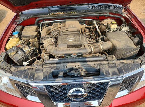 1N6AD0FV5GN772709 2016 NISSAN FRONTIER Red Rear interior view
