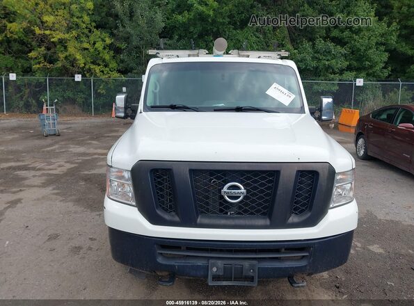 1N6AF0KY2JN813783 2018 NISSAN NV CARGO NV3500 HD White Widok zestawu wskaźników