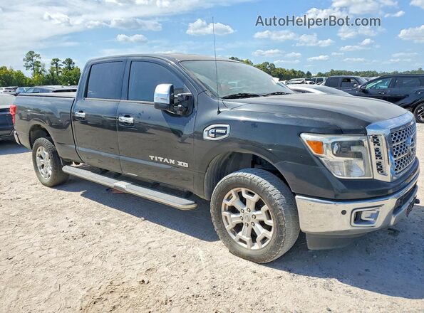 1N6BA1F20GN503722 2016 NISSAN TITAN Black Przód prawy