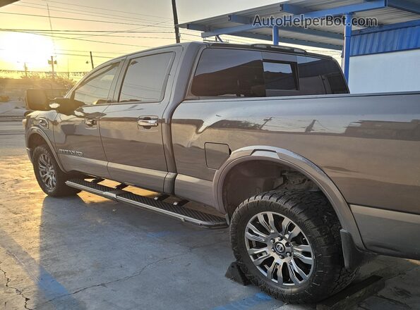1N6BA1F25GN511122 2016 NISSAN TITAN XD Brown Հետևի ձախ