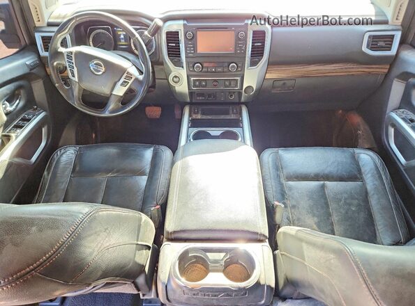 1N6BA1F29GN512872 2016 NISSAN TITAN Brown Սարքավորումների վահանակի տեսք