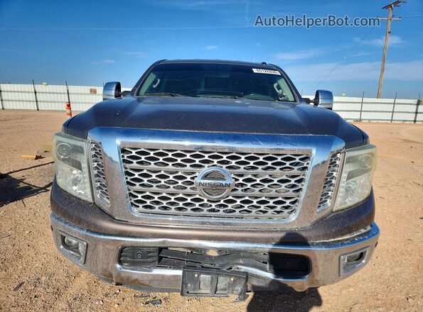1N6BA1F29GN512872 2016 NISSAN TITAN Brown Հետևի տեսք