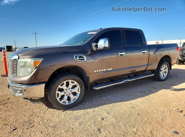 1N6BA1F29GN512872 2016 NISSAN TITAN Brown Հետևի ձախ