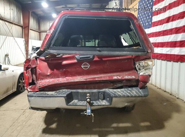 1N6BA1F36KN530246 2019 NISSAN TITAN Burgundy Հետևի տեսք