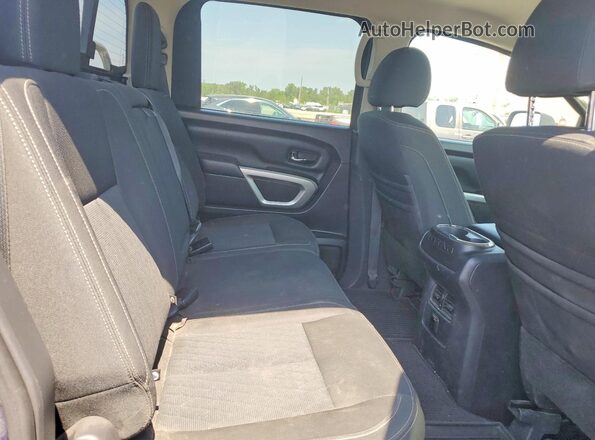 1N6BA1F42JN523866 2018 NISSAN TITAN Синий Вид задних сидений