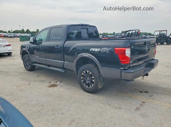 1N6BA1F45GN506732 2016 NISSAN TITAN Черный Задняя левая четверть