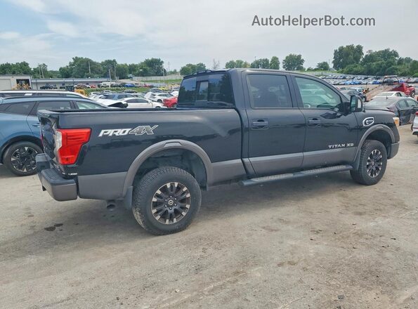1N6BA1F45GN506732 2016 NISSAN TITAN Черный Задняя правая четверть