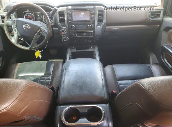 1N6BA1F48GN504568 2016 NISSAN TITAN Orange წინა პანელის ხედი