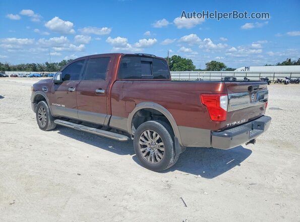 1N6BA1F48GN504568 2016 NISSAN TITAN Orange უკანა მარცხენა