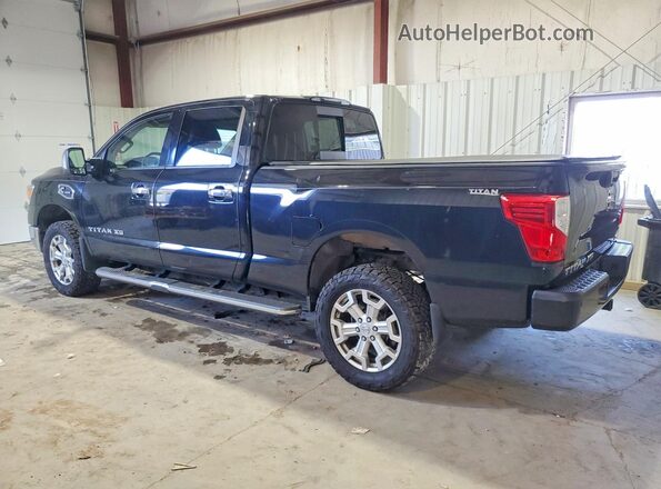 1N6BA1F48HN507097 2017 NISSAN TITAN Black Հետևի ձախ