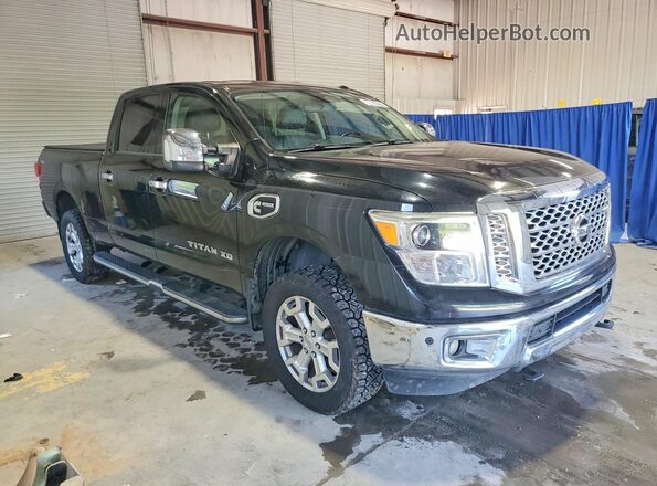 1N6BA1F48HN507097 2017 NISSAN TITAN Black Առջևի աջ