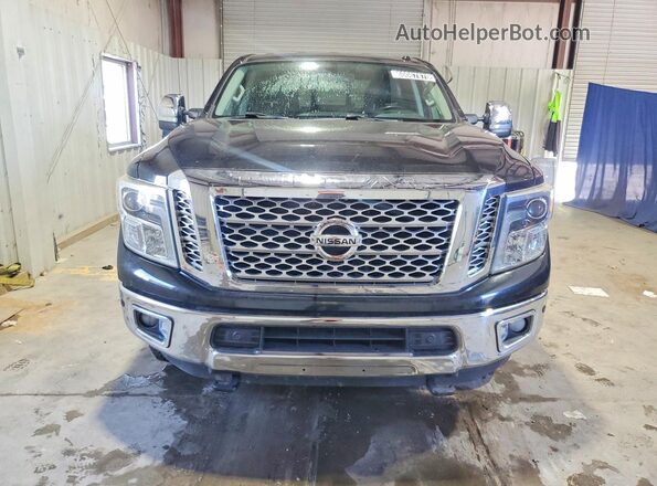 1N6BA1F48HN507097 2017 NISSAN TITAN Black Դիմացի տեսք