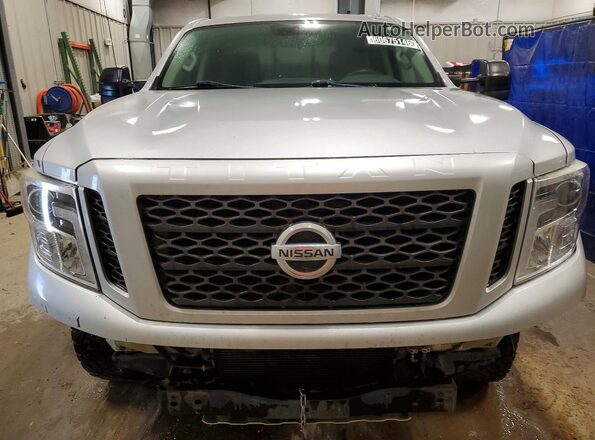 1N6BA1F48JN531003 2018 NISSAN TITAN Silver Vista frontal