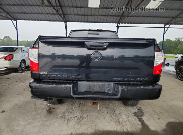 1N6BA1F48KN507592 2019 NISSAN TITAN Black Widok z tyłu